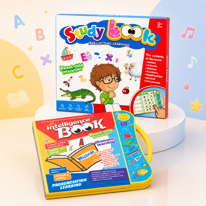 Study Book | Intellectual Learning & Phonetic Learning | Intelligence Book with Volume